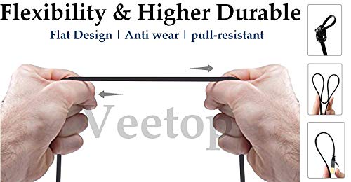 image for Cat7 Ethernet Cable,Veetop 20m/66ft Cat 7 Network Cable High Speed 10 