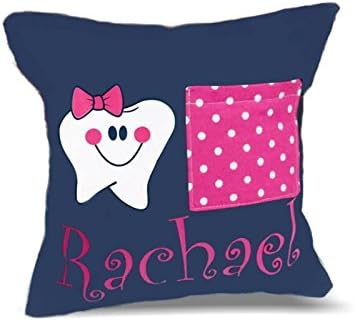 Amazon Com C Claire Embroidery Personalized Tooth Fairy Pillow