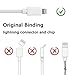 Linkpin 10ft (3 Meters) Lightning Cable (Apple MFI Certified) Sync and Fast Charging for iPhone iPad iPod Ultra-High Lifespan - White (3m/10ft, white3)