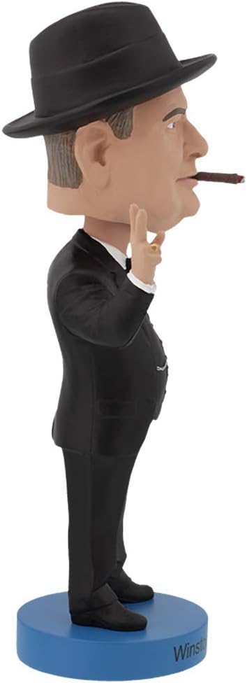 Royal Bobbles Winston Churchill V2 Bobblehead, Grey, M - Image 5