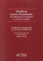 Handicap et perte d'autonomie
