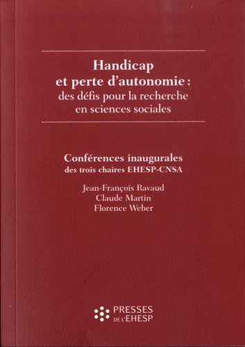 Handicap et perte d'autonomie