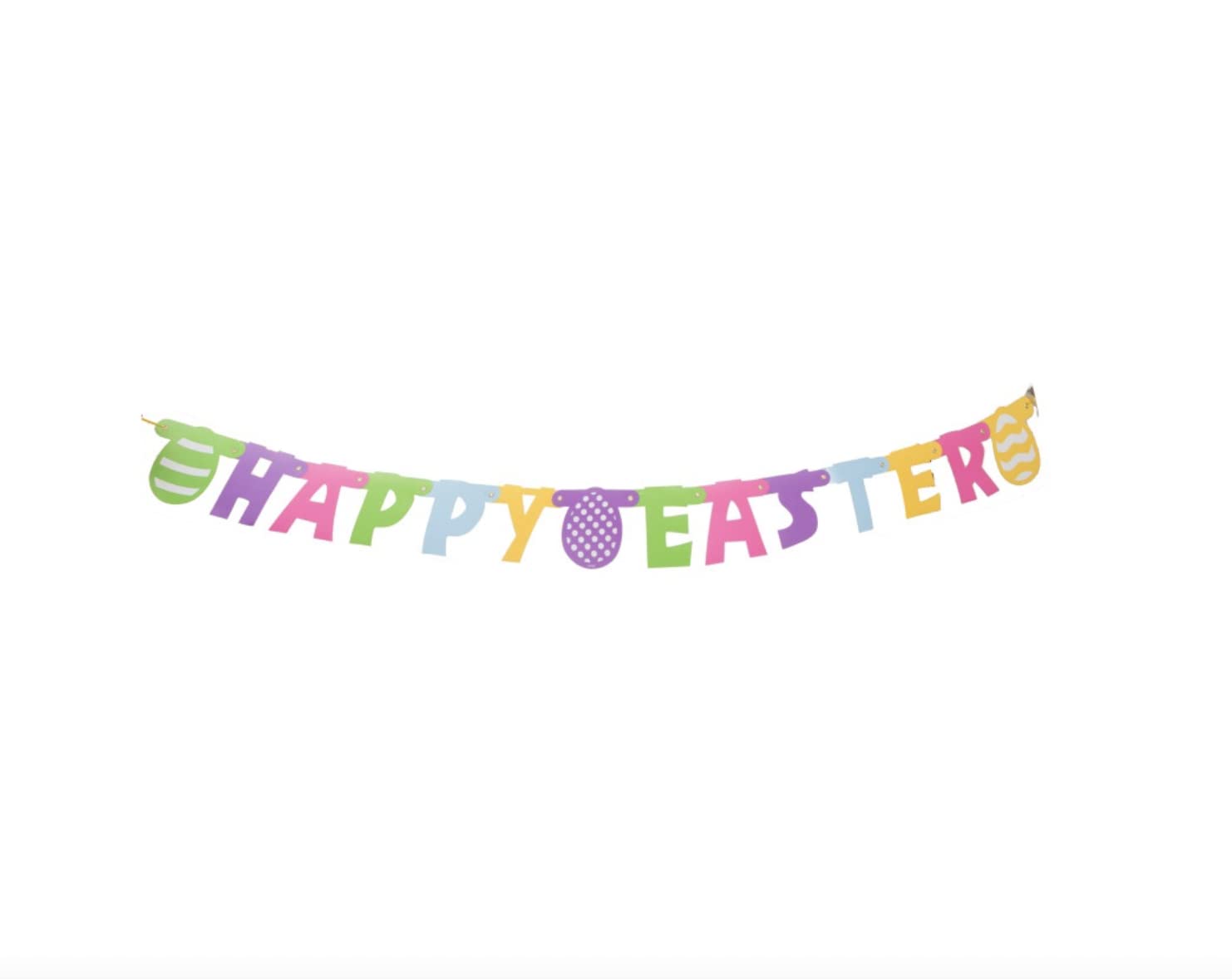 Unique Party 91100 - 5ft Happy Easter Banner