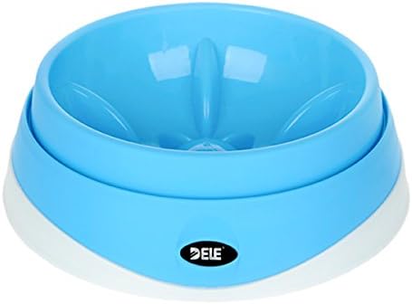 Dog Slow Feeder Bowl Fun Feeder Interactive Non Toxic Eco-friendly Slow Feed Dog Bowl (Large)