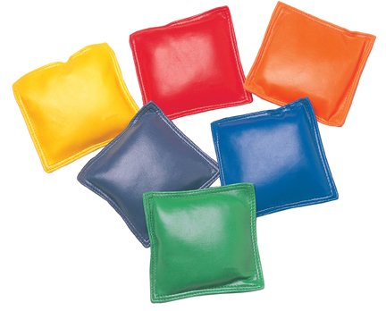 CHAMPION SPORTS BEAN BAGS 5IN BEAN BAG 12/SET