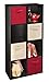 ClosetMaid 1575 Cubeicals 8 Cube Organizer, Black