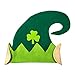 Festive Felt St. Patrick's Day Leprechaun Elf Party Hat, Green/Beige, One Size, 13