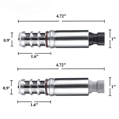 image for KanSmart 2PCS Intake & Exhaust Camshaft Position Actuator Solenoids 12