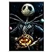 Numkuda Halloween Skull 5D Full Diamond Embroidery Painting DIY Cross Stitch Home Decor
