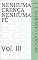Livro Nenhuma Crença Nenhuma Fé: Vol. III