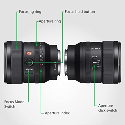 Sony SEL24F14GM–24mm F1.4 G Master Weitwinkelobjektiv für Vollformat & APS-C(lichtstark,Premium-Festbrennweite, E-Mount, ideal für Landschaft & Reportage, kompatibel mit A7-Serie,ZV-E10, A6400,A6700) 10