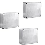 ESUPPORT 1590BB Aluminum Metal Stomp Box Case Enclosure Guitar Effect Pedal Pack of 3