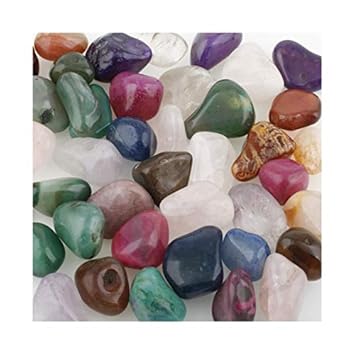 Juergensmineralien Stone Mix Tumbled Stones 450 G Many Stone Types
