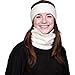 Turtle Fur Heavyweight Fleece Neck Warmer - Alabaster