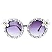 VIPASNAM-Hot Women Fashion Designer Flower Pearl Outdoor Eyewear Eye Glasses Sunglasses