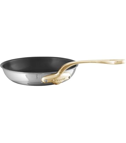 Amazon.com: Mauviel M'Cook 5-Ply Polished Stainless Steel Nonstick