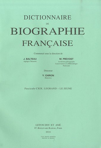 Dictionnaire de biographie française