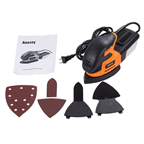 Anesty Mouse Detail Sander 13000 OPM Electric Sanding Machine with LED