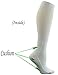 Yomandamor Women's Non-binding Cotton Knee-Hi Diabetic Socks Boot Socks with Cushion Sole and Seamless Toe,4 Pairs L Size