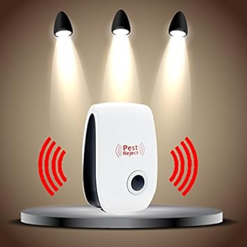 Tapón electrónico ultrasónico para repelente de plagas - en doble ...