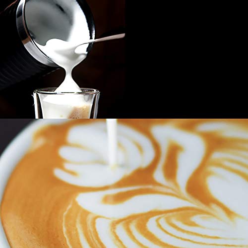 ALY Milchschäumer Heiße und kalte, Milchaufschäumer elektrisch 400ml für Milchschaum heiss und kalt, heiße Schokolade – Bild 7