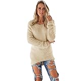 FAPIZI ♥ Women Sweater ♥ Womens Casual Solid Long Sleeve Jumper Sweaters Blouse