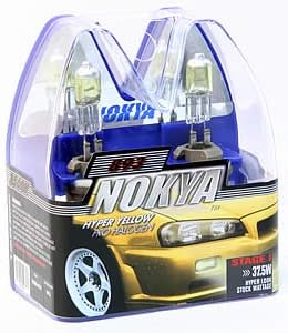 NOK6622 (NOKYA PRO-HALOGEN ARCTIC-YELLOW 893 37.5WATT(2PC) 'STRAIGHT'