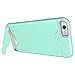 Wire Drawing Shockproof Armor Case TPU+PC Card Slot Holder for iPhone 6s Plus 6PLUS (Green)