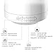 InnoGear Essential Oil Diffuser with Bluetooth Speaker Ultrasonic Cool Mist Humidifier 200ml Aromatherapy Aroma Diffusers with Music 7 Color LED Lights 4 Timers Waterless Auto Shut-off