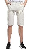 Mens casual shorts,OLUOLIN Flat front slim fit short