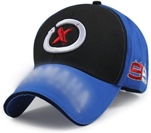 Adjustable Baseball Hat Peaked Cap (Black)