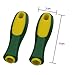 ASNOMY Ergonomic Rubber File Handle for File or Mills, Round Hole and Rectangular hole, 4-1/3