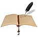 Yosemy Travel Journal Notebook, Retro Vintage Diary Writing Notepad Guest Book for Gift