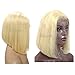Human Hair Blonde Bob Wig 14