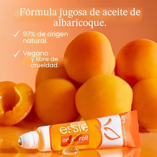 , On a Roll Apricot, Aceite hidratante para uñas y cutículas, Formato Roll-on
