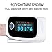 Pulse Oximeter - FDA Approved Premium Blood Oxygen Fingertip Instant Read Digital Sensor Monitor Color OLED Display with batteries and lanyard