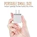 USB Charger, 2.1A/5V Dual 2-Port USB Plug Charger Wall Plug Power Adapter Fast Charging Cube Compatible with Apple iPhone, iPad, Samsung Galaxy, Note, HTC, LG & More (White) 3-Pack