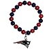 NFL Siskiyou Sports Womens New England Patriots Fan Bead Bracelet One Size Team Color