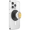 PopSockets Round Phone Grip Compatible with MagSafe, Adapter Ring Included, Phone Holder, Wireless Charging Compatible - Translucent Sun and Moon