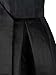 PERSUN Womens Taffeta High Waist Bowknot Front Hi-lo Prom Party Skater Skirt Black