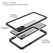 JUSTCOOL iPhone Xs Max Case, Full Body Protective with Built-in Screen Protector Clear Waterproof Case for iPhone X Max Case 6.5 Inch 2018 Release