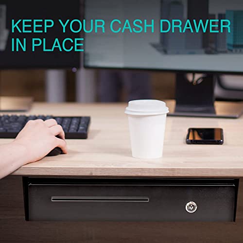 Skywin 1 Pack Cash Drawer Under Counter Mounting Brackets Heavy Duty