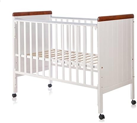 Babycenterindia Howard 500A Cot White And Wooden Color