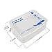 Clear Travel Toiletry Bag-TSA-Approved,1Quart Size,3-1-1bag, Airport Airline Compliant Bag