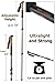 3K Carbon Fiber Trekking Poles