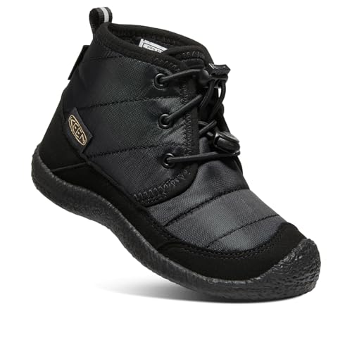 KEEN Howser 2 Chukka Waterproof, Botas Chukka Unisex niños, Negro (Black/Black), 32/33 EU