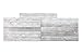 Timberwall - Barnwood Collection - Seashore White - Wood Wall Panel - Solid Wood Planks - Easy Peel and Stick Application - 9.5 Sq Ft
