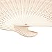 Super Z Outlet Chinese Sandalwood Scented Wooden Openwork Personal Hand Held Folding Fans for Wedding Decoration, Birthdays, Home Gifts (12 Pack)