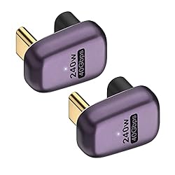 AreMe 240W USB C 180 Degree Adapter (2 Pack), U