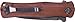 Best Dad Ever Folding Pocket Knife with Pocket Clip - (Wood Handle)